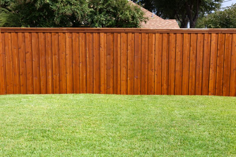 Solid Wood Fence Installation
